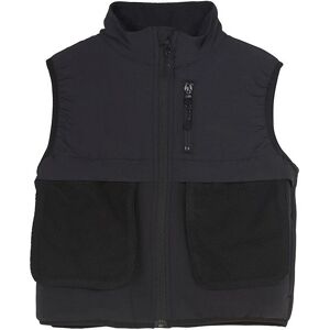 Finger In The Nose Dynevest M. Fleece - Kopter - Ash Black - Finger In The Nose - 8-9 År (128-134) - Vest