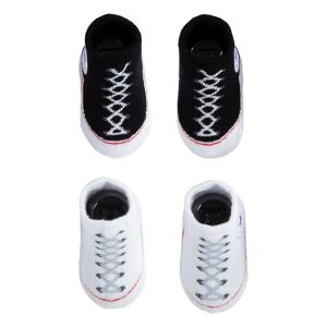 Converse Strømper - 2-Pak - Sort/hvid - Converse - 0-6 Mdr - Strømper