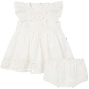 Stella Mccartney Kids Kjole - Hvid M. Blonder - Stella Mccartney Kids - 3 År (98) - Kjole