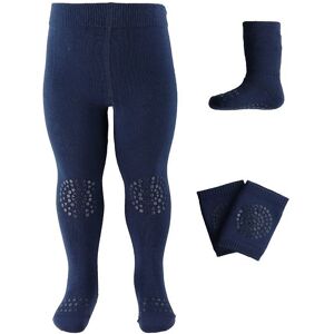 Gobabygo Kravle Startpakke - Navy Blue - Gobabygo - 12-18 Mdr - Strømpebukser