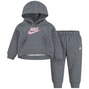 Nike Sweatsæt - Hættetrøje/sweatpants - Carbon Heather - Nike - 2 År (92) - Sweatsæt