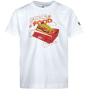 Nike T-Shirt - Sole Food - Hvid - Nike - 7 År (122) - T-Shirt