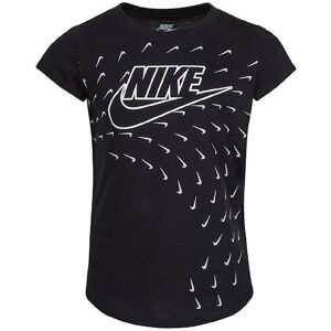 Nike T-Shirt - Futura Swoosh Glide - Sort - Nike - 6 År (116) - T-Shirt