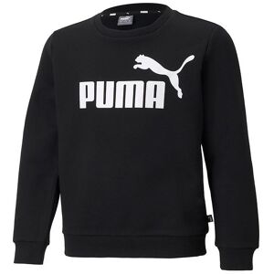 Puma Sweatshirt - Ess Big Logo Crew - Sort M. Logo - Puma - 3 År (98) - Sweatshirt