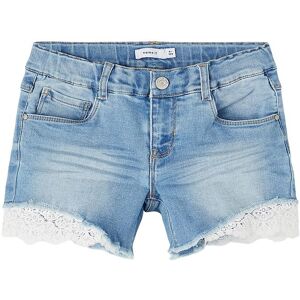 Name It Shorts - Noos - Nkfsalli - Medium Blue Denim - Name It - 14 År (164) - Shorts