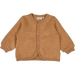 Wheat Cardigan - Uldfleece - Clay Melange - Wheat - 50 - Cardigan