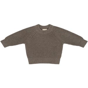 That'S Mine Bluse - Flo Sweater - Earth Brown Melange - Thats Mine - 5 År (110) - Bluse