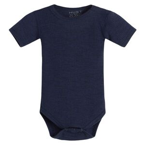 Hust And Claire Body K/æ - Bet - Rib - Uld - Navy - Hust And Claire - 1½ År (86) - Body K/æ