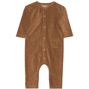 Monsieur Mini Heldragt - Fløjl - Milk Chocolate - 6-9 Mdr - Monsieur Mini Heldragt