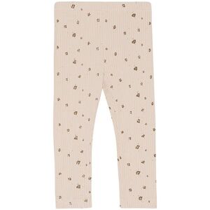 Monsieur Mini Leggings - Mini Chocolate - Off White - Monsieur Mini - 6-9 Mdr - Leggings