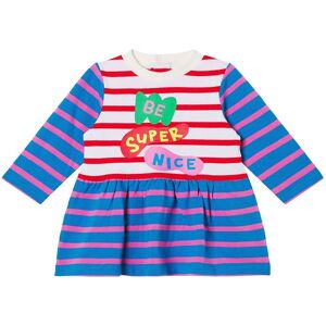 Stella Mccartney Kids Kjole - Blå M. Striber - Stella Mccartney Kids - 18 Mdr - Kjole