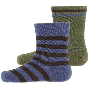 Noa Noa Miniature Strømper - Boy Jamie Socks - Blue/brown/green - Noa Noa Miniature - 15/16 - Strømper