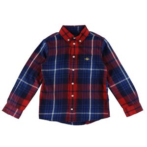 Gant Skjorte - Plaid Flannel - Ruby Red - Gant - 15 År (170) - Skjorte