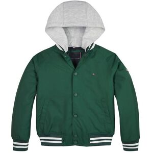 Tommy Hilfiger Jakke - Bomber Jacket - Prep Green - 14 År (164) - Tommy Hilfiger Sommerjakke