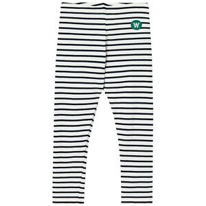 Wood Wood Leggings - Ira - Off White/navy Stripes - Wood Wood - 9-10 År (134-140) - Leggings