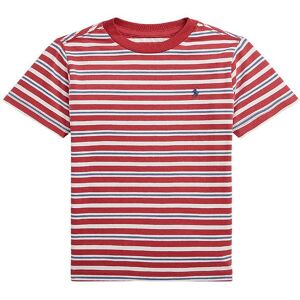 Polo Ralph Lauren T-Shirt - Sbts Ii - Rød/hvidstribet M. Blå - Polo Ralph Lauren - 8 År (128) - T-Shirt