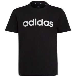 Adidas Performance T-Shirt - U Lin Tee - Sort/hvid - Adidas Performance - 14 År (164) - T-Shirt