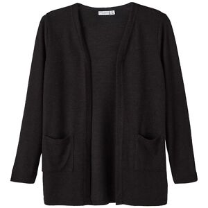 Name It Cardigan - Noos - Strik - Nkfvicti - Sort - Name It - 11-12 År (146-152) - Cardigan