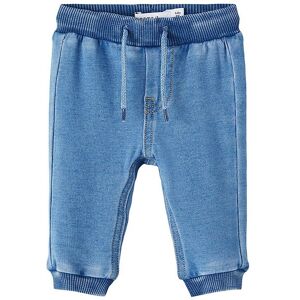 Name It Sweatpants - Noos - Nbnrome - Medium Blue Denim - Name It - 1 År (80) - Sweatpants