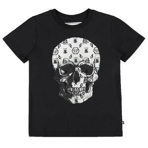 Philipp Plein T-Shirt - Stones Skull - Sort M. Hvid/similisten - Philipp Plein - 12 År (152) - T-Shirt