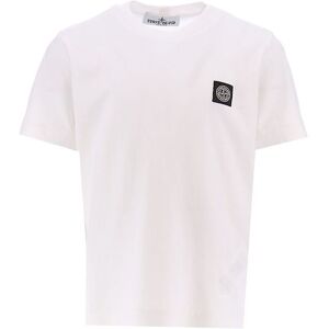 Stone Island T-Shirt - Hvid - Stone Island - 14 År (164) - T-Shirt