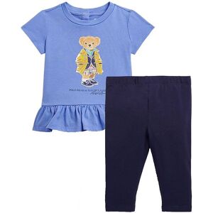 Polo Ralph Lauren T-Shirt/leggings - Watch Hill - Harbor Island  - Polo Ralph Lauren - 1 År (80) - T-Shirt