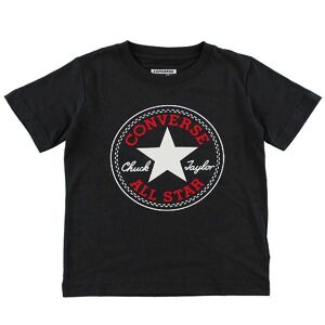 Converse T-Shirt - Sort - Converse - 6-7 År (116-122) - T-Shirt