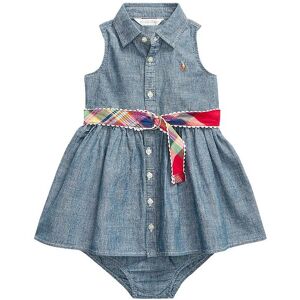 Polo Ralph Lauren Kjole M. Bloomers - Denim - Watch Hill - Blå - Polo Ralph Lauren - 68 - Kjole