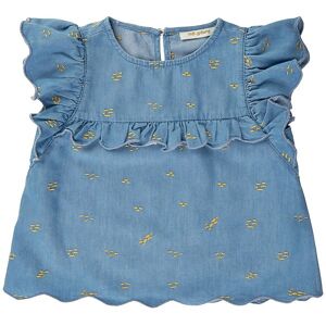 Soft Gallery Top - Sgflorin - Chambray - Blue Denim - Soft Gallery - 7 År (122) - T-Shirt