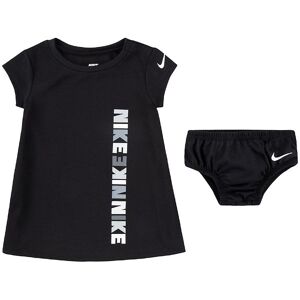 Nike Sæt - Kjole/bloomers - Sort - Nike - 24 Mdr - Kjole