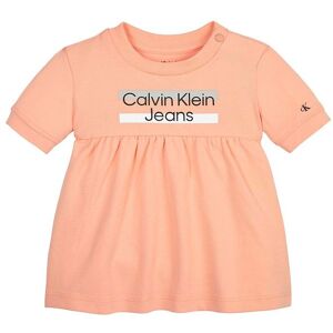 Klein Kjole - Hero Logo - Fresh Cantaloupe - Calvin Klein - 1 År (80) - Kjole