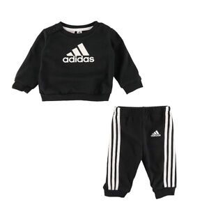 Adidas Performance Sweatsæt - I Bos Jog Ft - Sort/hvid - Adidas Performance - 1 År (80) - Sweatsæt