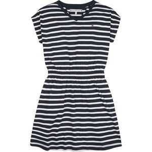 Tommy Hilfiger Kjole - Breton Stripe V-Nk - Desert Sky Stripe - Tommy Hilfiger - 10 År (140) - Kjole