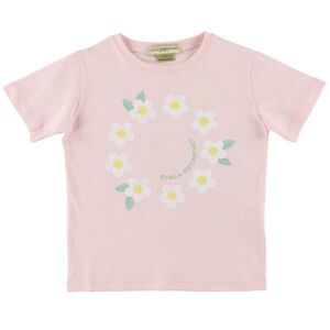Stella Mccartney Kids T-Shirt - Rosa M. Blomster - Stella Mccartney Kids - 12 År (152) - T-Shirt