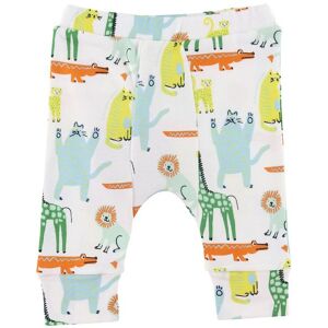 Stella Mccartney Kids Leggings - Hvid M. Dyr - Stella Mccartney Kids - 18 Mdr - Leggings