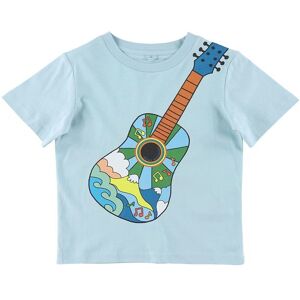 Stella Mccartney Kids T-Shirt - Blå M. Guitar - 6 År (116) - Stella Mccartney Kids T-Shirt