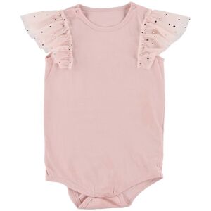 Stella Mccartney Kids Body K/æ - Rosa M. Sølvprikker/tyl - Stella Mccartney Kids - 18 Mdr - Body K/æ