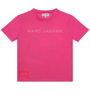 Little Marc Jacobs T-Shirt - Fuschia M. Print - Little Marc Jacobs - 12 År (152) - T-Shirt