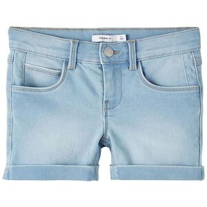 Name It Shorts - Noos - Nkfsalli - Light Blue Denim - Name It - 11 År (146) - Shorts