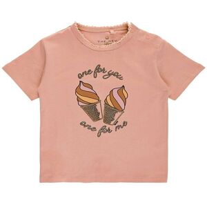 The New Siblings T-Shirt - Tnsginnie - Peach Beige - The New - 1 År (80) - T-Shirt