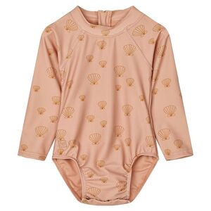 Liewood Badedragt - Baby - Maxime - Uv40+ - Seashell/pale Tuscan - Liewood - 1 År (80) - Badetøj