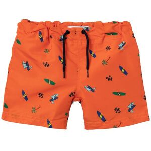 Name It Badeshorts - Nmmzimmi - Vibrant Orange - Name It - 1 År (80) - Badetøj