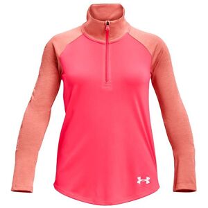 Under Armour Bluse - Tech Graphic 1/2 Zip - Pink Shock - Under Armour - 7 År (122) - Bluse