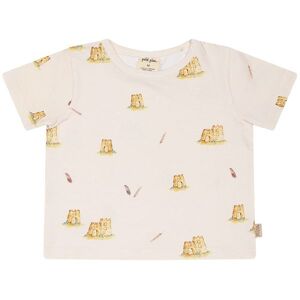 Petit Piao T-Shirt - Baggy Printed - Castle - Petit Piao - 6 År (116) - T-Shirt