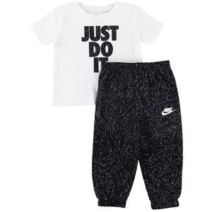 Nike Sæt - T-Shirt/sweatpants - Sort/hvid - 12 Mdr - Nike T-Shirt