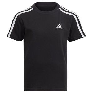 Adidas Performance T-Shirt - Lk 3s Co Tee - Sort/hvid - Adidas Performance - 7 År (122) - T-Shirt