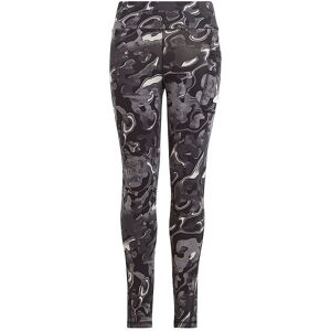 Adidas Performance Leggings - Jg Fi Aop Tig - Sort/hvid/grå - Adidas Performance - 14 År (164) - Leggings