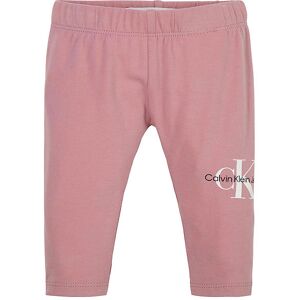 Klein Leggings - Monogram - Foxglove - Calvin Klein - 1 År (80) - Leggings