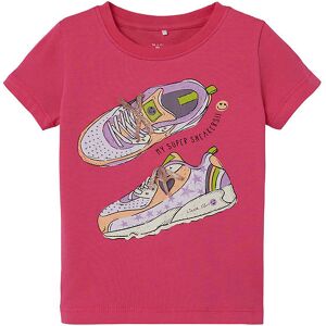 Name It T-Shirt - Nmfkathine Box - Pink Flambé - Name It - 2 År (92) - T-Shirt