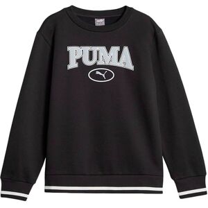 Puma Sweatshirt - Squad Crew - Sort M. Hvid - Puma - 14 År (164) - Sweatshirt